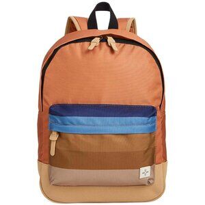 Sun + Stone Mens Riley Laptop School Backpack Brown One Size